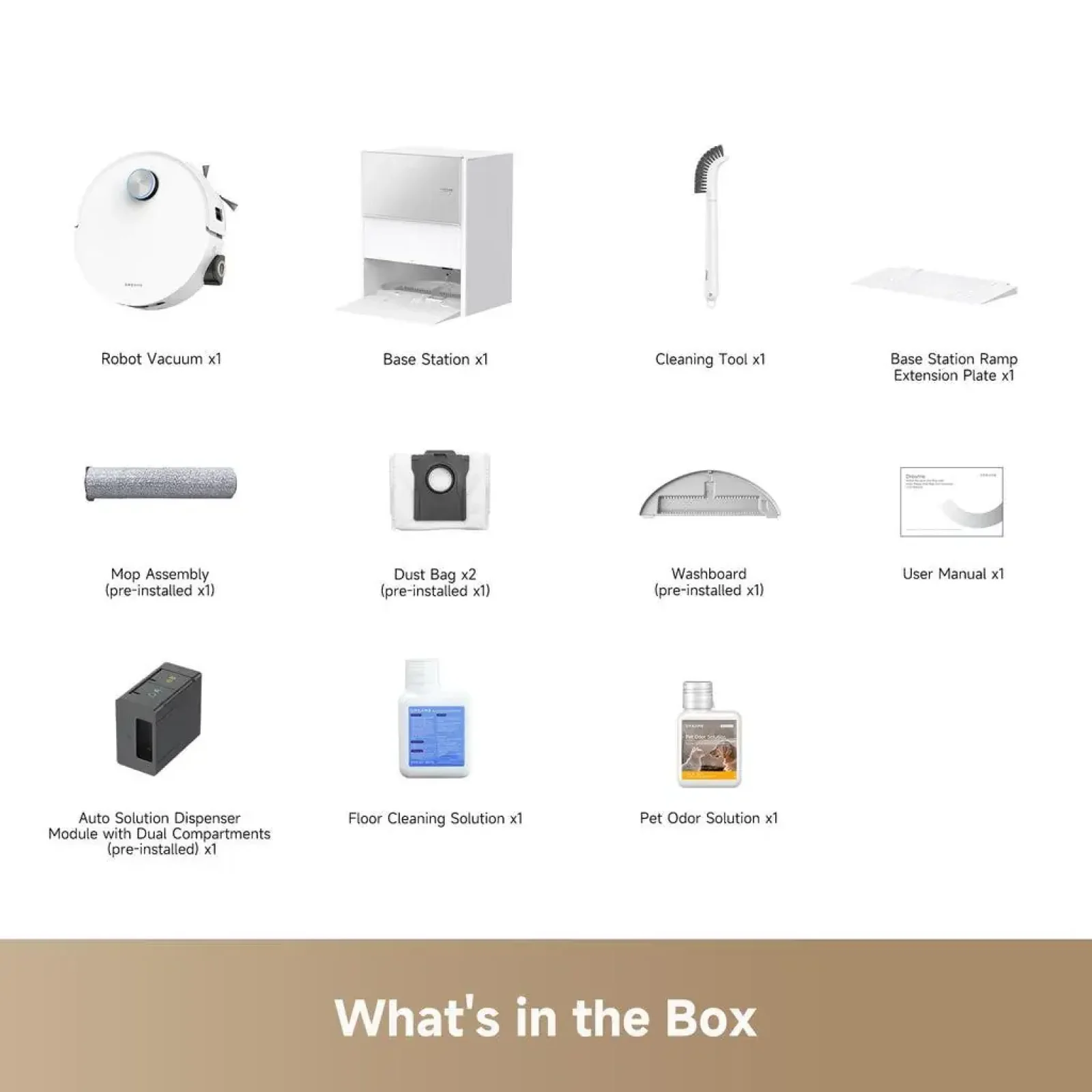 Робот-пилосос Dreame Aqua 10 Ultra Roller Complete White (RLH71DE-1-WH) UA