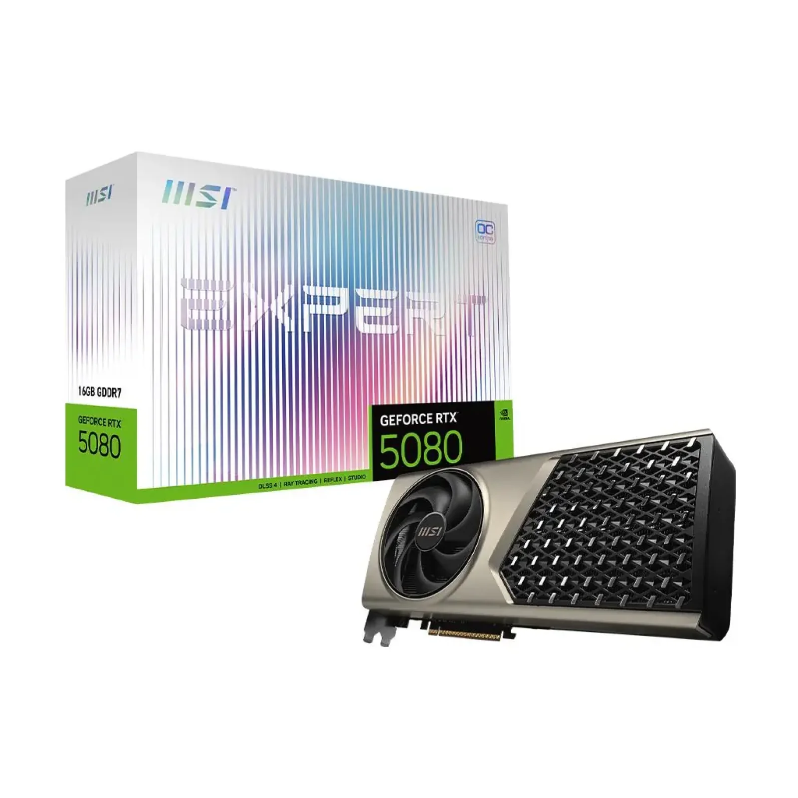 Відеокарта PCIE16 RTX5080 16GB RTX5080 16G EXPERT OC MSI UA