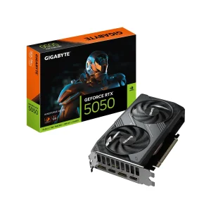 Відеокарта GIGABYTE GeForce RTX 5050 WINDFORCE OC 8G (GV-N5050WF2OC-8GD) UA