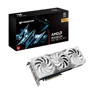 Відеокарта Acer Radeon RX 9070 XT Predator BiFrost OC White (DP.Z4FWW.P02) UA