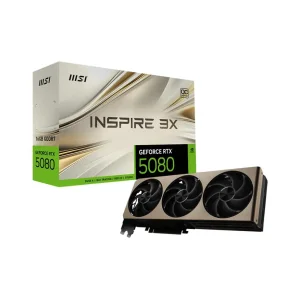 Відеокарта MSI GeForce RTX5080 16G INSPIRE 3X OC UA