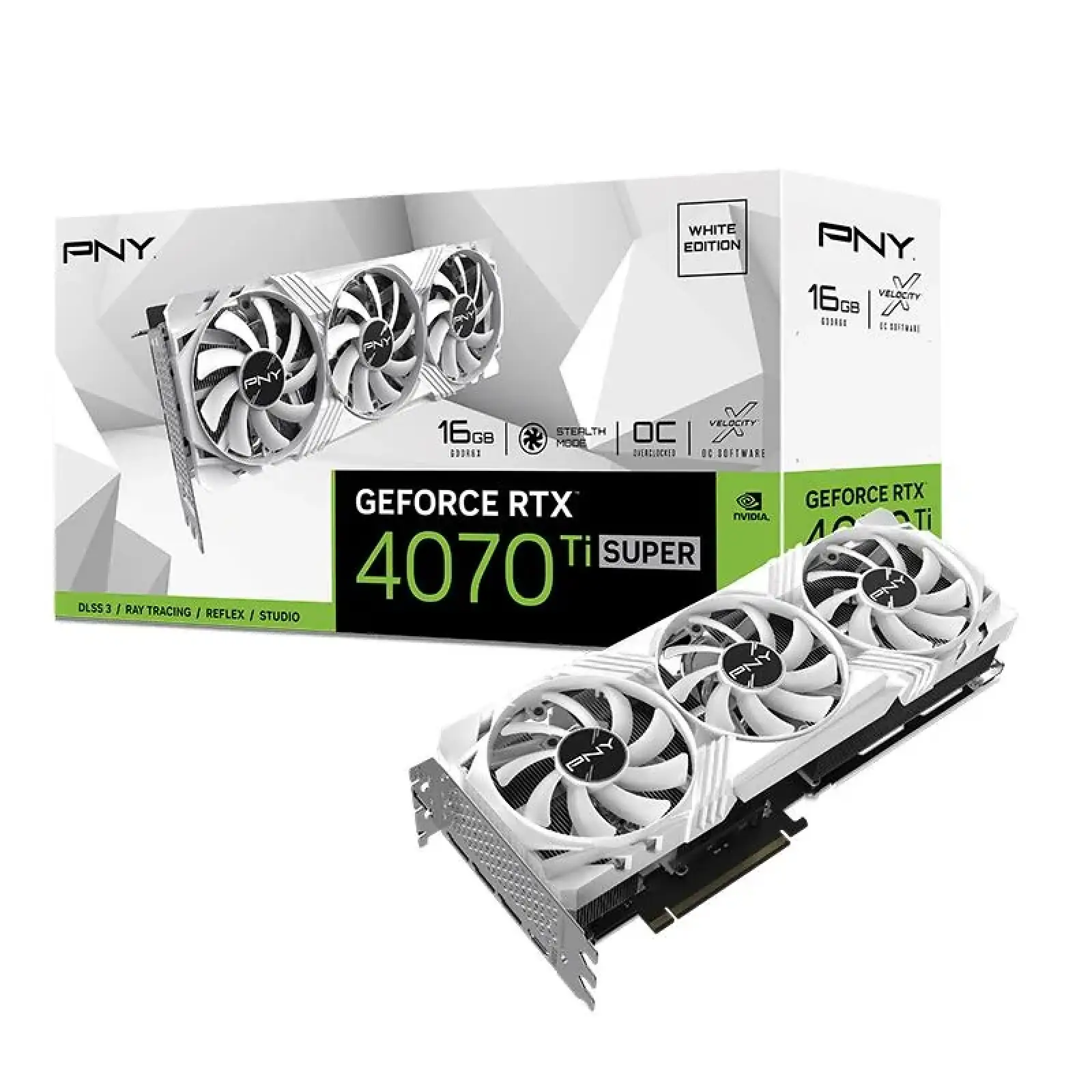 Відеокарта PCIE16 RTX4070TISUPER 16GB VCG4070TS16TFWXPB1-O PNY UA