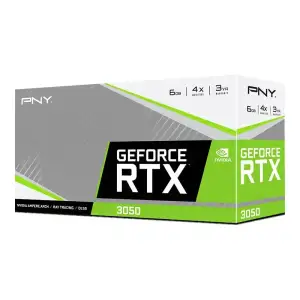 Відеокарта PCIE16 RTX3050 6GB GDDR6 VCG30506DFXPB1 PNY UA