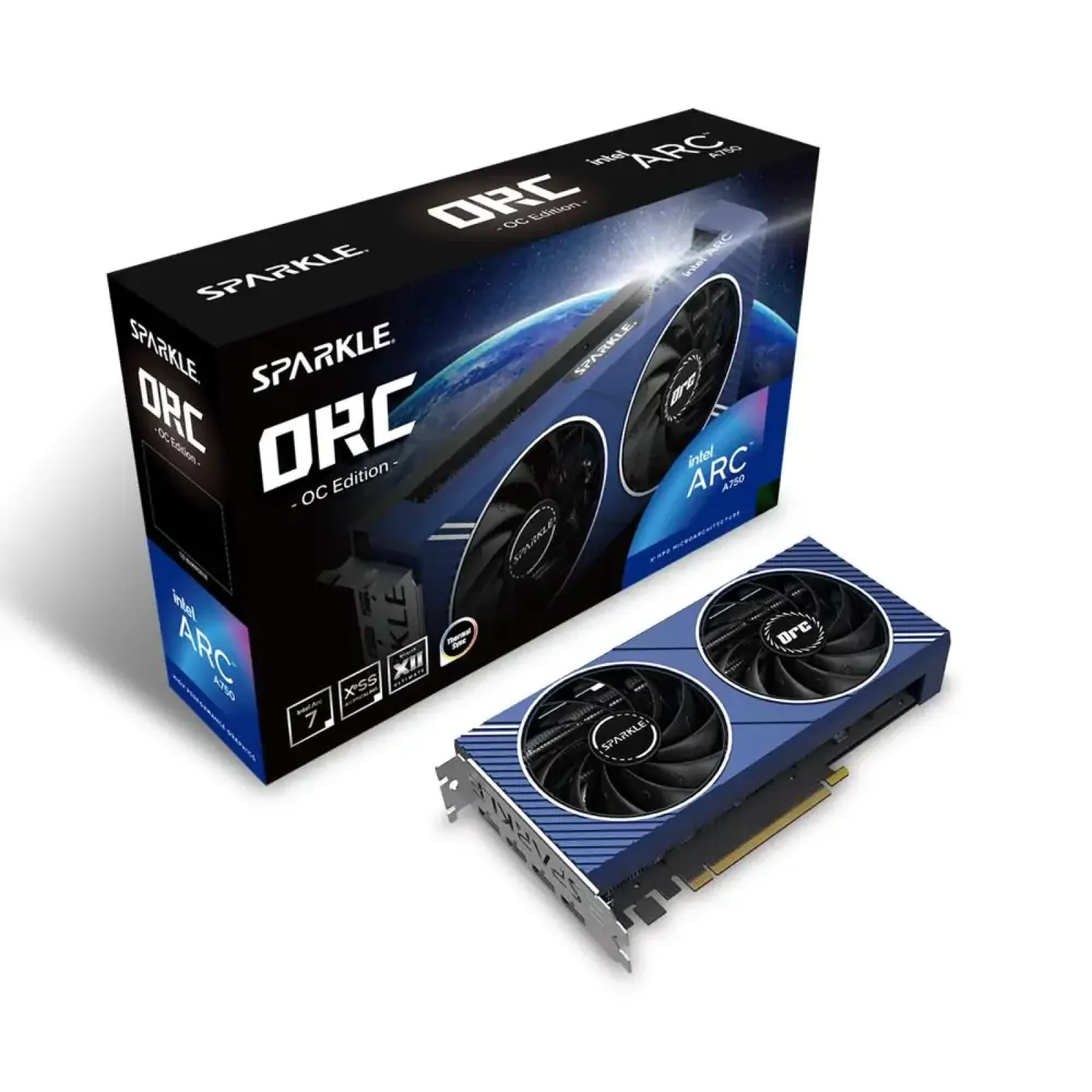 Відеокарта PCIE16 ARC A750 8GB GDDR6 SA750C-8GOC SPARKLE UA