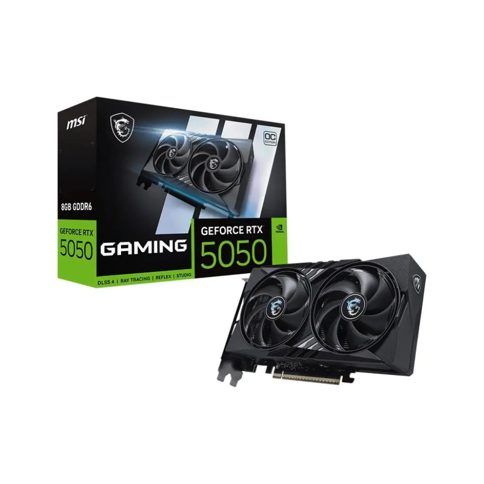 Відеокарта PCIE16 RTX5050 8GB GDDR6 RTX5050 8G GAMING OC MSI UA