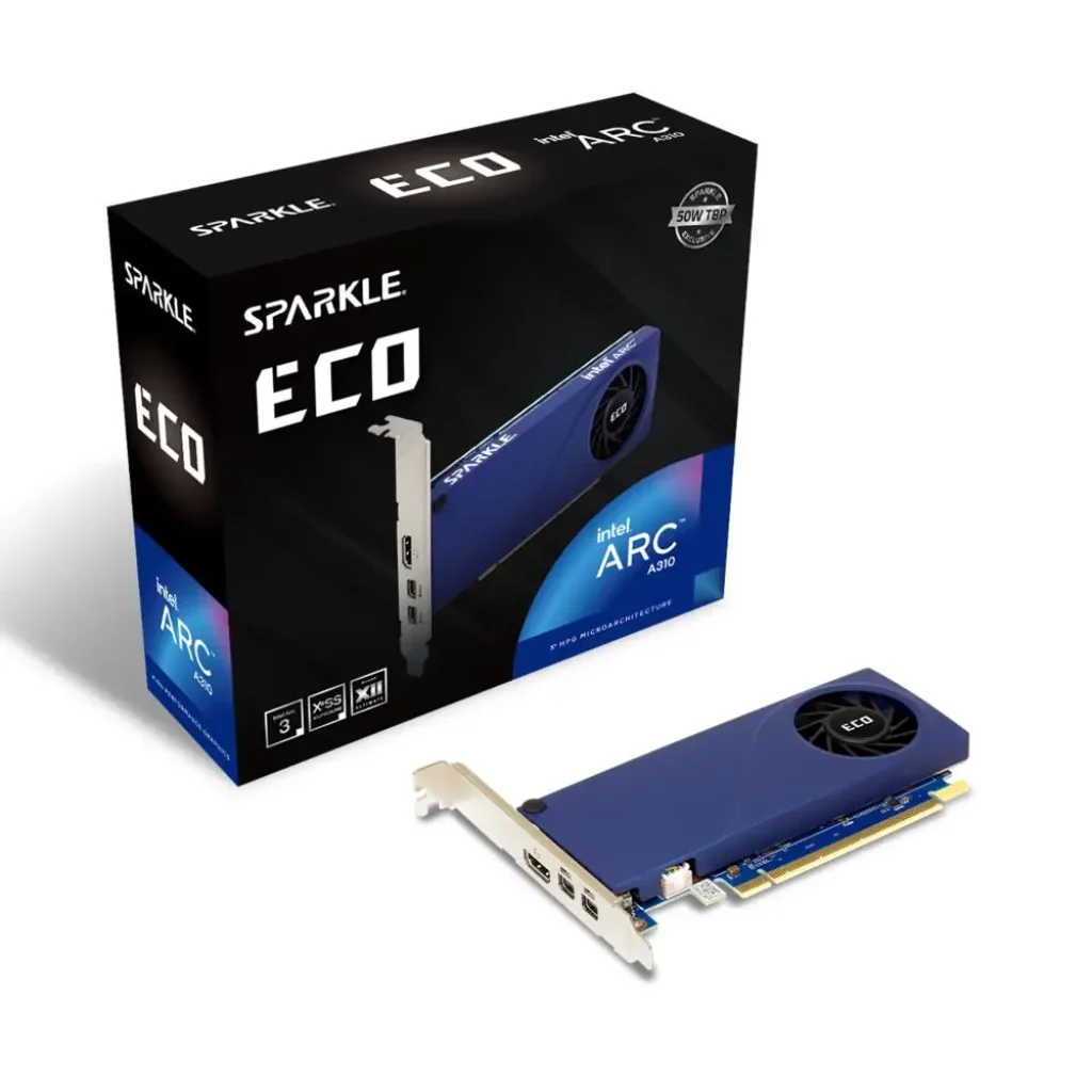 Відеокарта PCIE16 ARC A310 4GB GDDR6 SA310C-4G SPARKLE UA