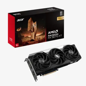 Відеокарта Acer Radeon RX 9070 XT Nitro OC 16 GB (DP.Z4DWW.P01) UA