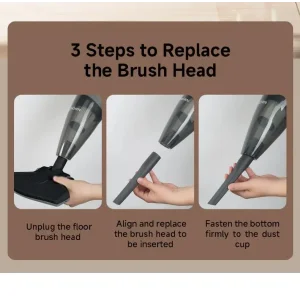 Вертикальний пилосос ENCHEN Vacuum Cleaner V1 Black UA