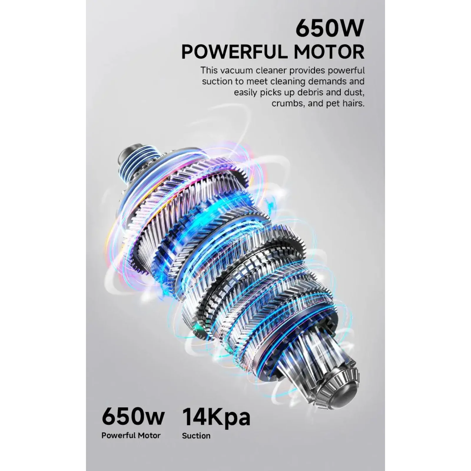 Вертикальний пилосос ENCHEN Vacuum Cleaner V1 Black UA