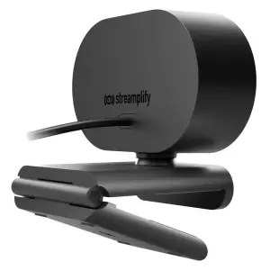 Веб-камера Streamplify CAM PLUS-FHD-2M60-LIGHT, чорний (SPCW-CLFH221.11) UA