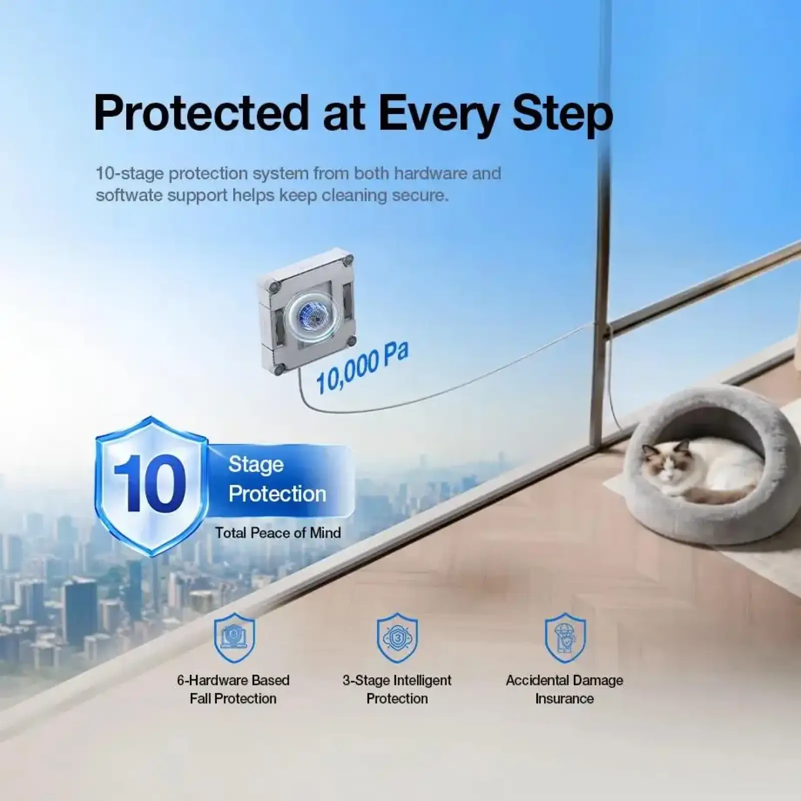 Робот-мийник вікон W2S PRO ECOVACS (WD008V02) UA