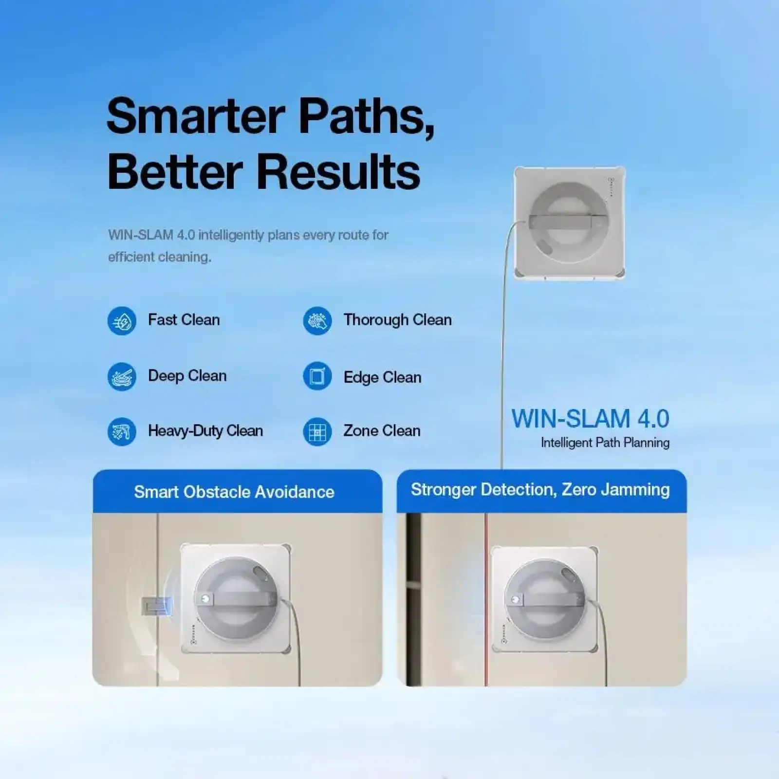 Робот-мийник вікон W2S PRO ECOVACS (WD008V02) UA