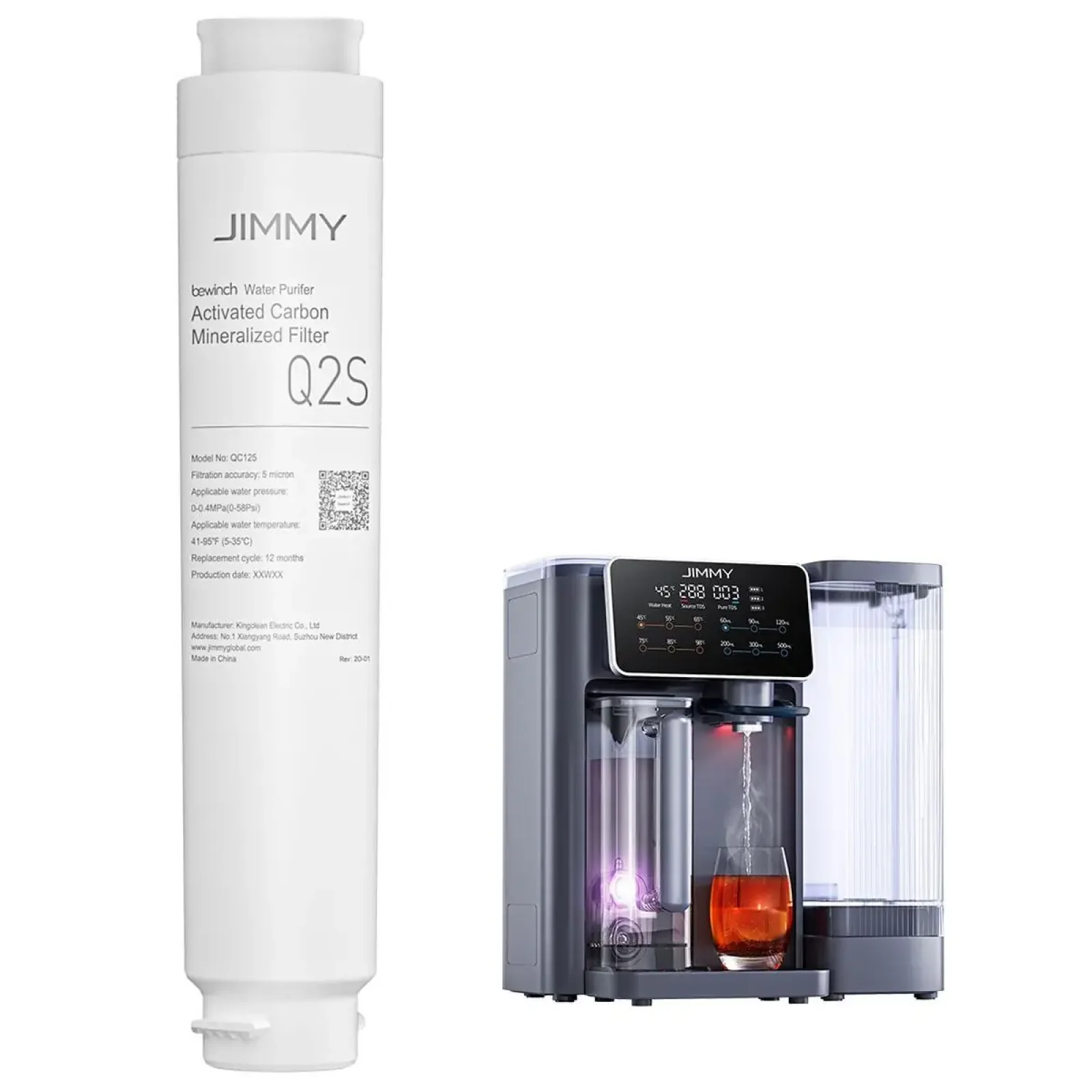 Фільтр для очищувача води JIMMY Q2S for R9 (3-Mineralized) (B0004700098R) UA