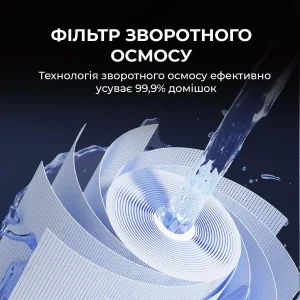 Очищувач води 3 в 1 зі зворотнім осмосом JIMMY R9 (JIMMY-R9) UA