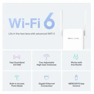 Підсилювач Wi-Fi сигналу, ME60X MERCUSYS UA