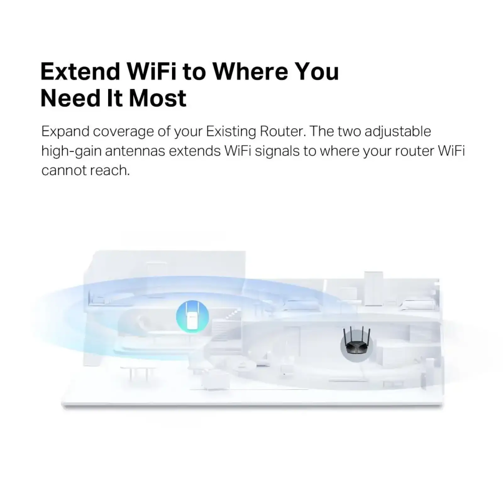 Підсилювач Wi-Fi сигналу, ME60X MERCUSYS UA