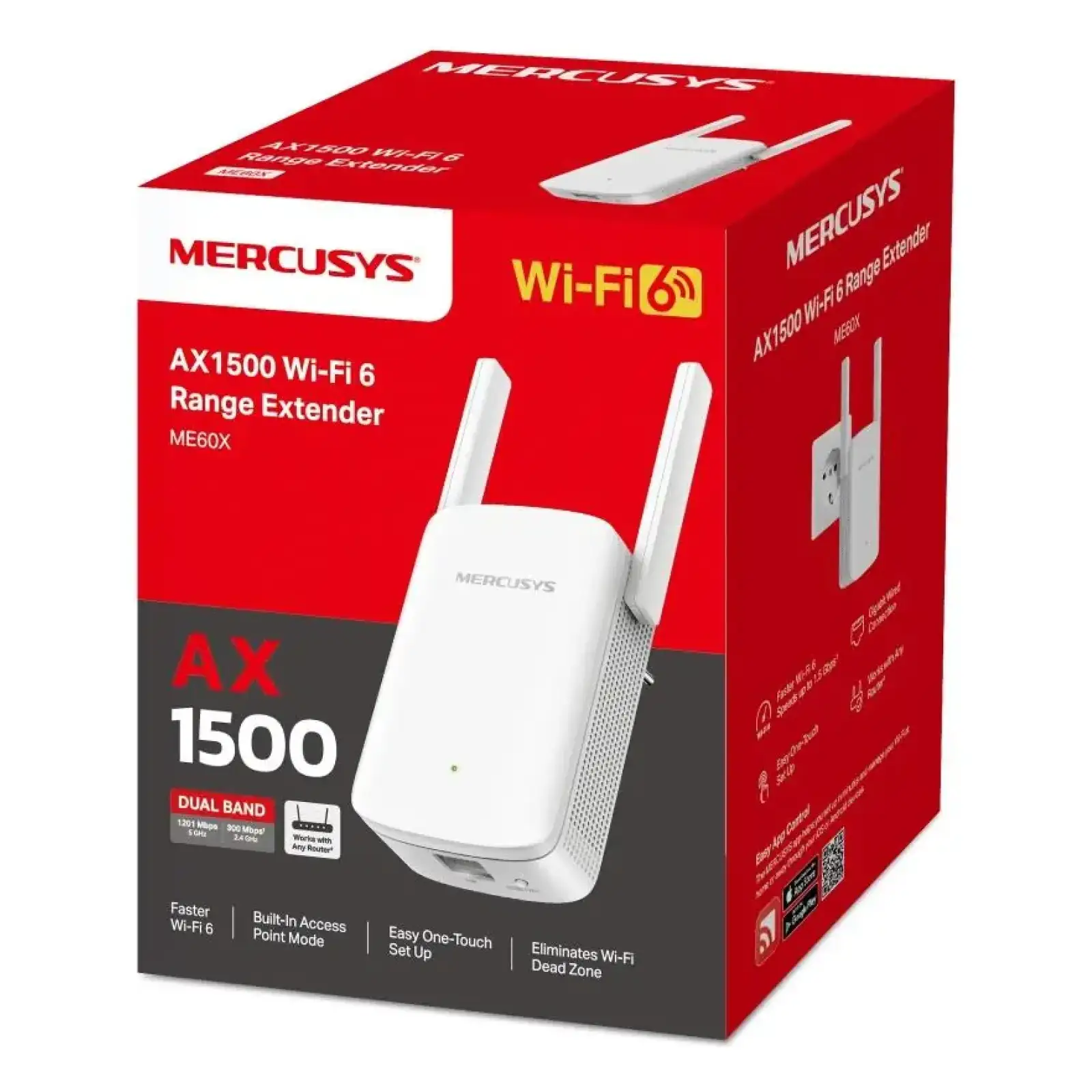 Підсилювач Wi-Fi сигналу, ME60X MERCUSYS UA