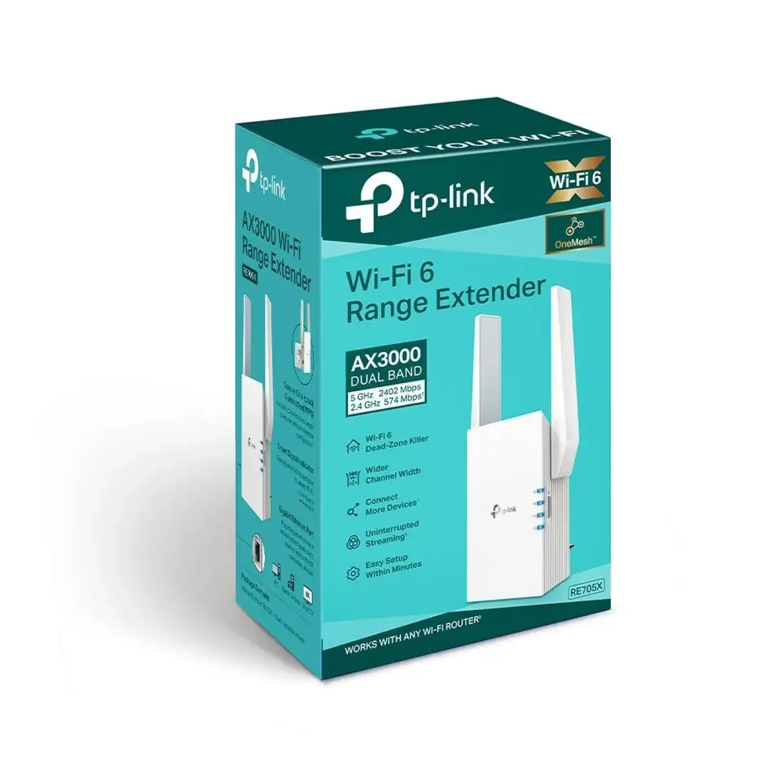 Підсилювач сигналу для Mesh системи, RE705X TP-LINK UA