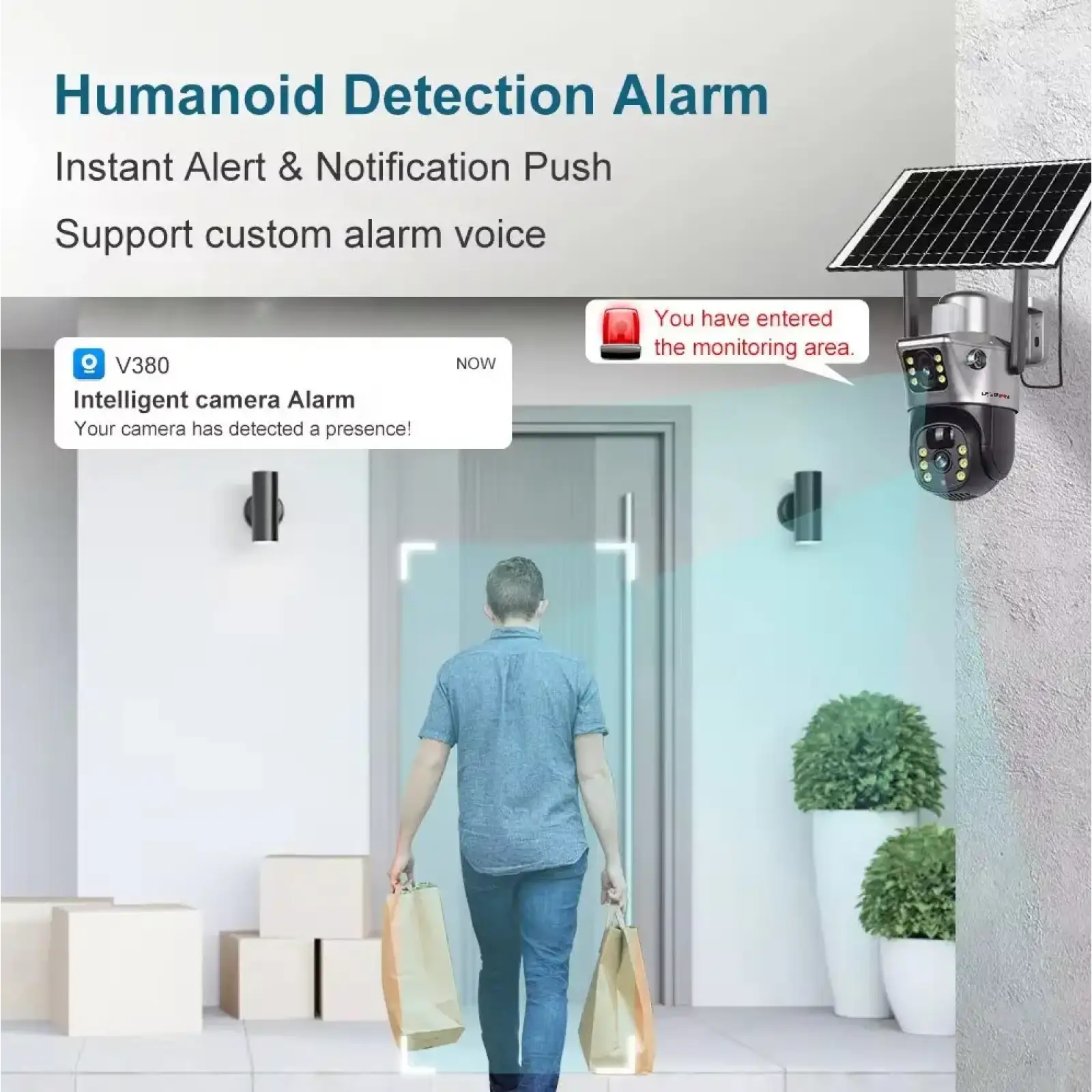 Наружная Solar Camera LS Vision 4G 4K LS-CS3-41g