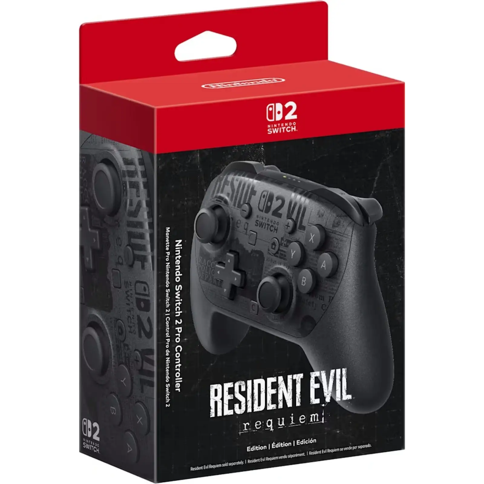 Геймпад Nintendo Switch 2 Pro Resident Evil Requiem Edition 10017957