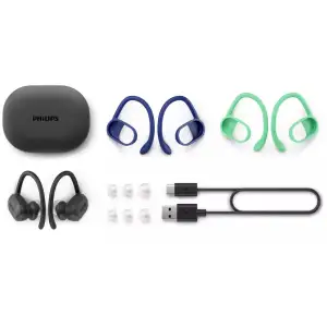 Наушники TWS Philips TAA7306 Black (TAA7306BK)