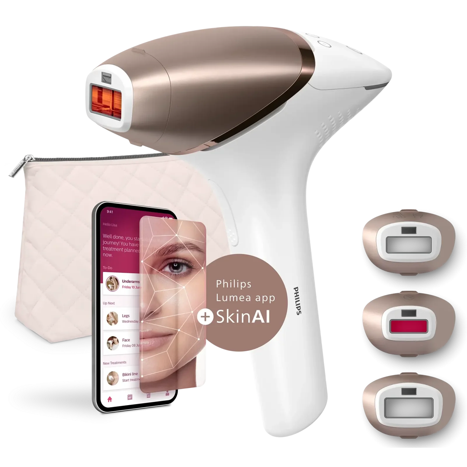 Фотоепілятор Philips Lumea IPL 9900 Series BRI973/00 UA