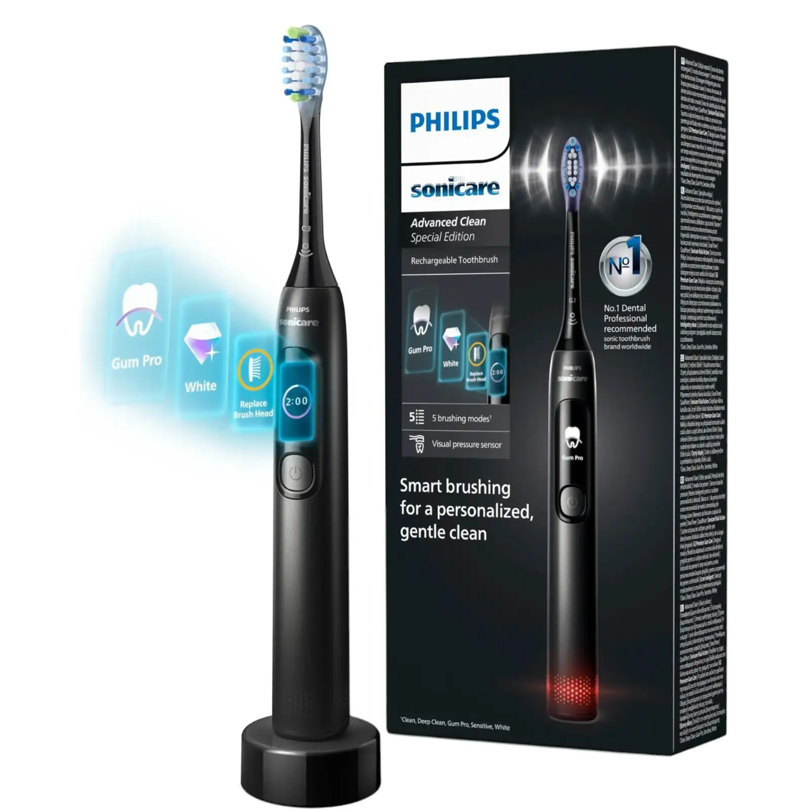 Електрична зубна щітка Philips Sonicare Advanced Clean HX3792/01
