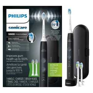 Зубная электрощетка Philips Sonicare ProtectiveClean 5300 Black (HX6423/34)