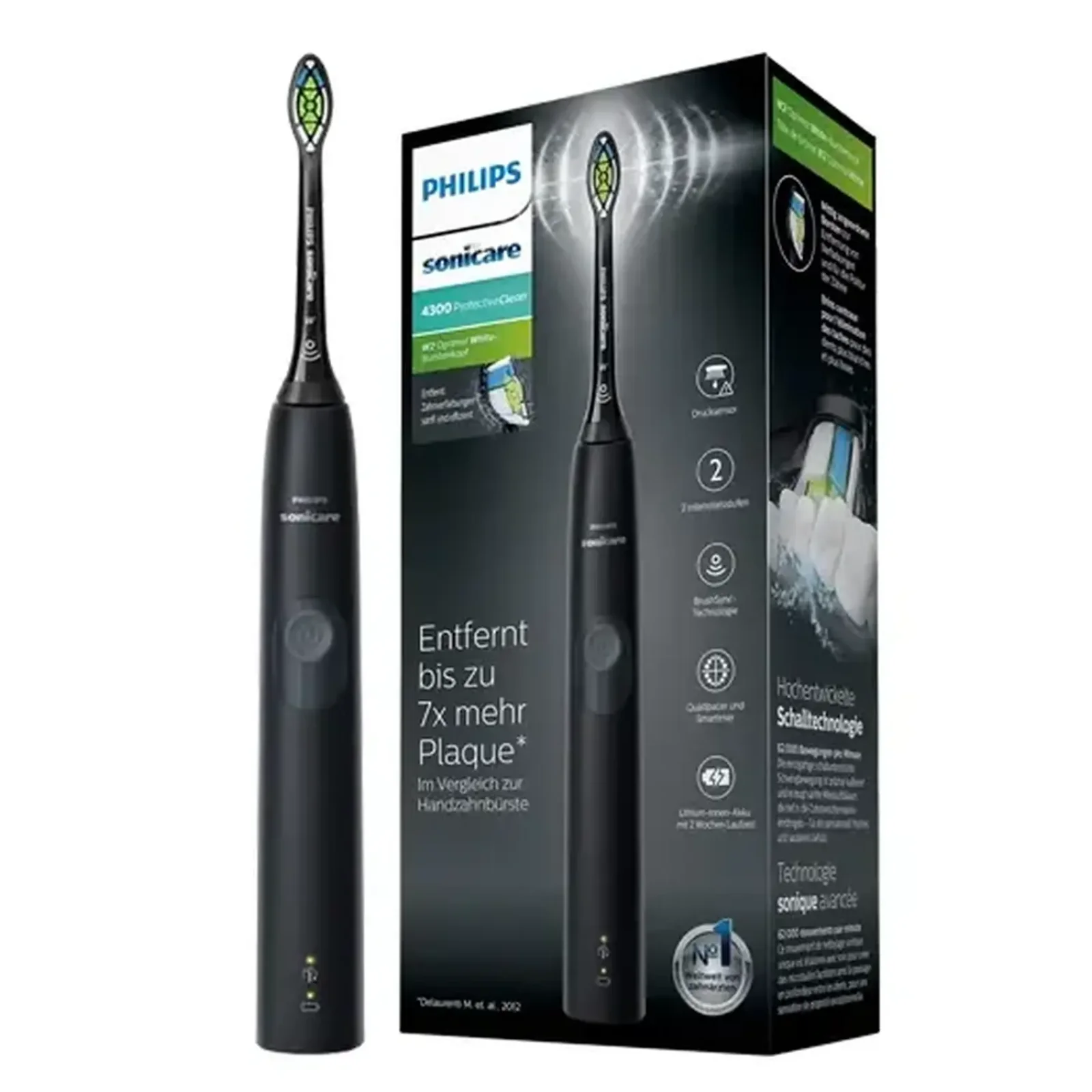 Зубна електрощітка Philips Sonicare ProtectiveClean 4300 HX6800/44