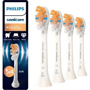 Насадка для зубной електрической щетки Philips Sonicare A3 Premium All-in-One White HX9094/87