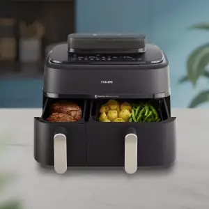 Мультипечь Philips Dual Basket Airfryer 5000 Series NA551/00