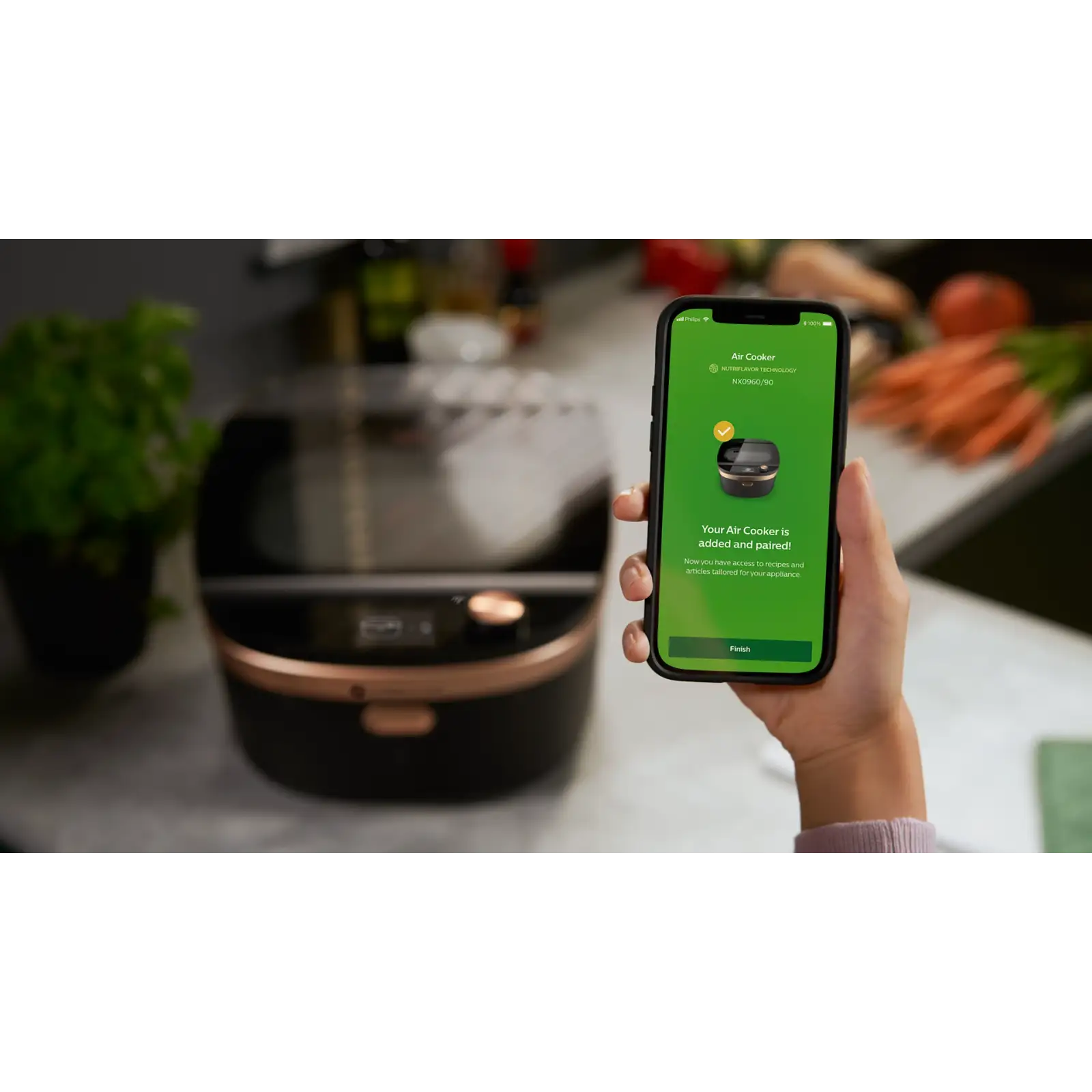 Пароварка Philips Air Steam Cooker Series 7000 (NX0960/90)