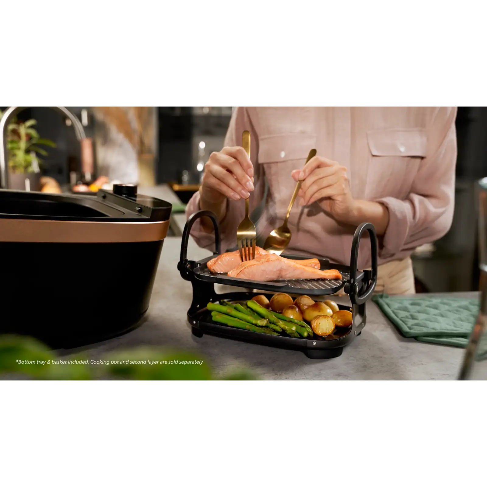Пароварка Philips Air Steam Cooker Series 7000 (NX0960/90)