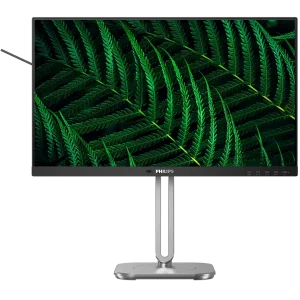 Монiтор TFT PHILIPS 23.8" 24B2G5200/00 IPS FHD 300nit VGA HDMI DP USB Pivot Black UA