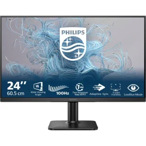 Монiтор TFT PHILIPS 23.8" 24E2N1100LB/00 16:9 VA 100Hz VGA HDMI Black UA
