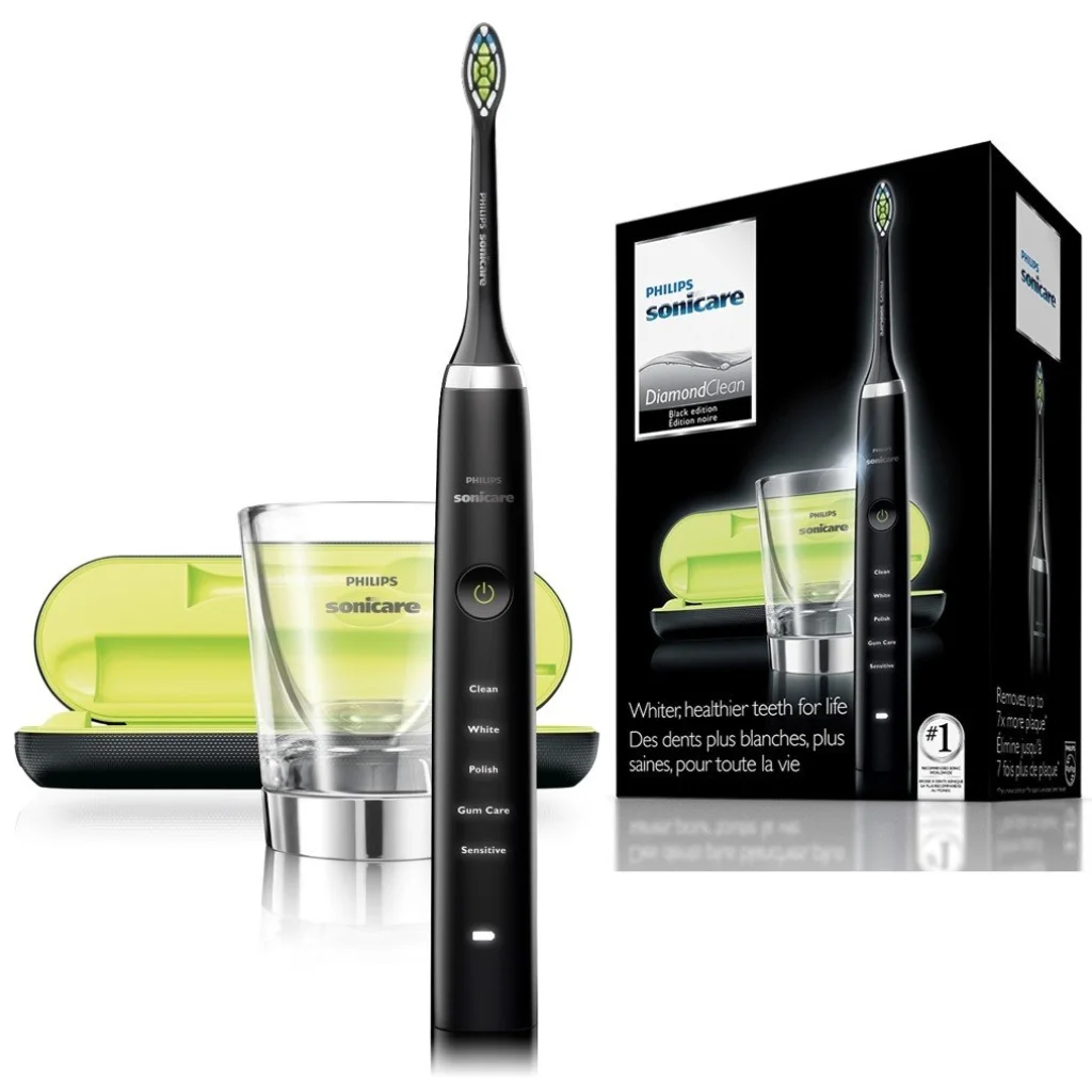 Зубна електрощітка Philips Sonicare DiamondClean Black (HX9352/04)