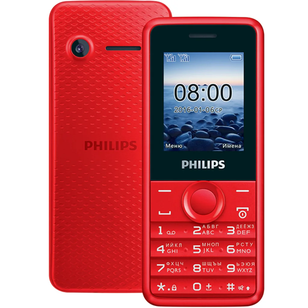 Мобильный телефон Philips Xenium E103 Dual Sim Red UA