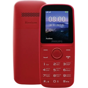 Телефон Philips Xenium E109 Dual Sim Red UA