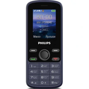 Телефон Philips Xenium E111 Blue UA