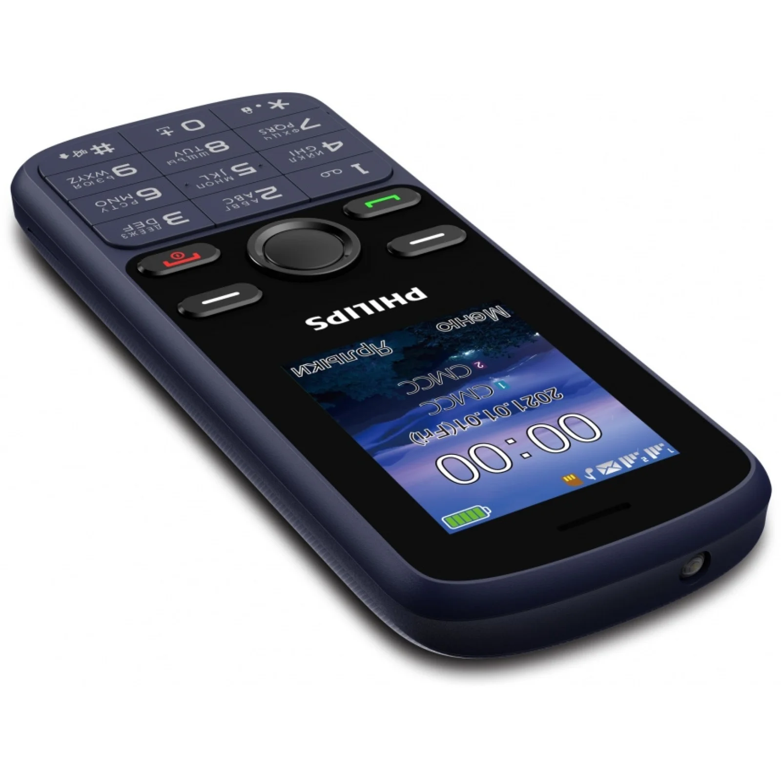 Мобильный телефон Philips Xenium E111 Blue UA