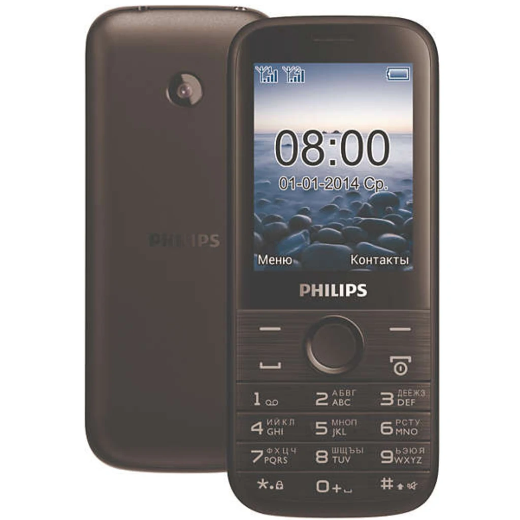 Мобильный телефон Philips Xenium E160 Dual Sim Black UA