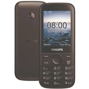 Телефон Philips Xenium E160 Dual Sim Black UA