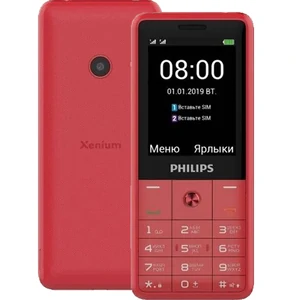 Телефон Philips Xenium E169 Dual Sim Red UA