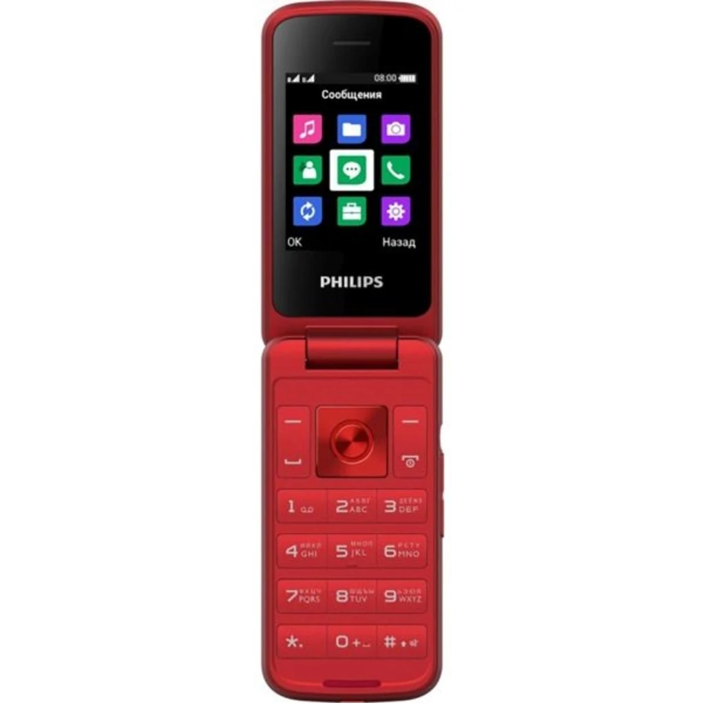 Мобильный телефон Philips Xenium E255 Dual Sim Red UA