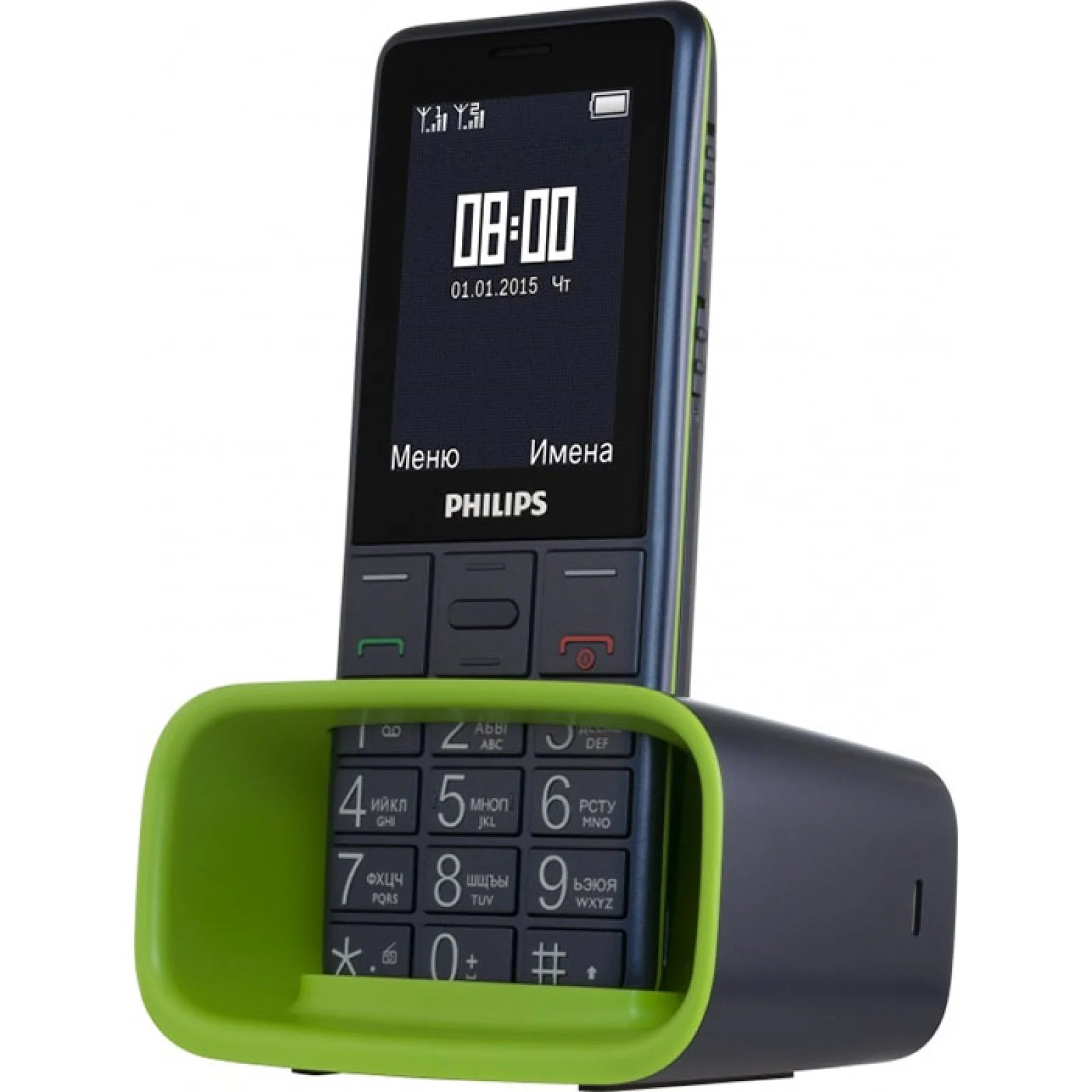Мобильный телефон Philips Xenium E311 Dual Sim Dark Blue UA