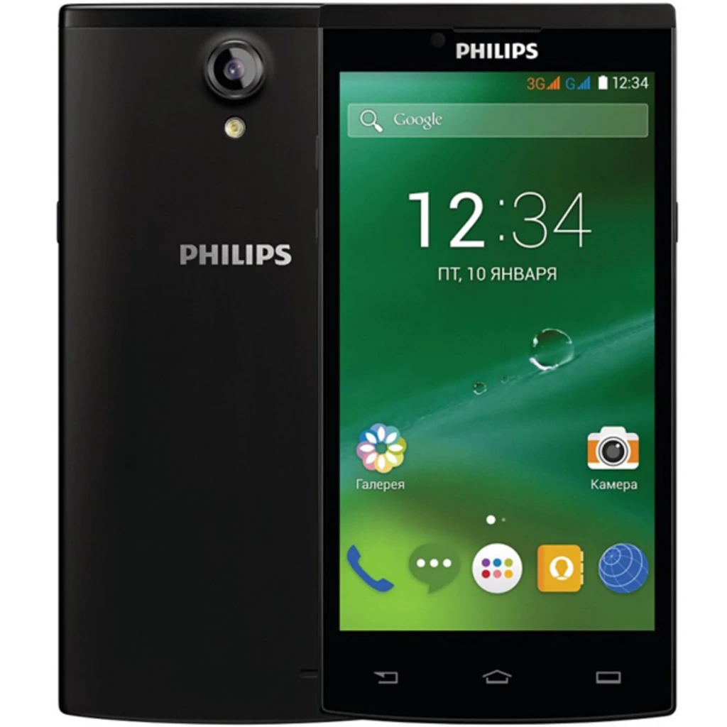 Смартфон Philips Xenium S398 Dual Sim Black UA