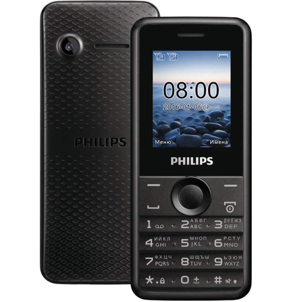 Мобильный телефон Philips Xenium E103 Dual Sim Black UA