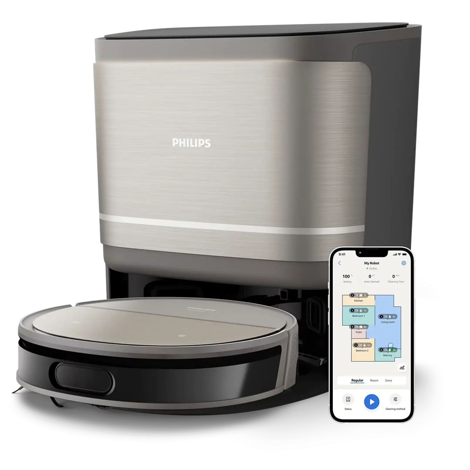 Робот-пилосос Philips HomeRun Series 9000 XU9100/10