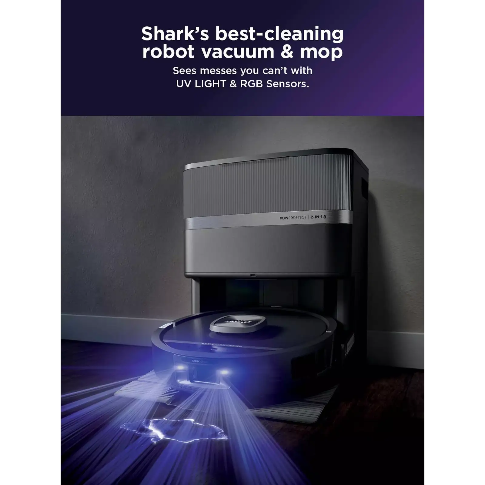 Робот-пилосос Shark PowerDetect UV RV3000XEEU