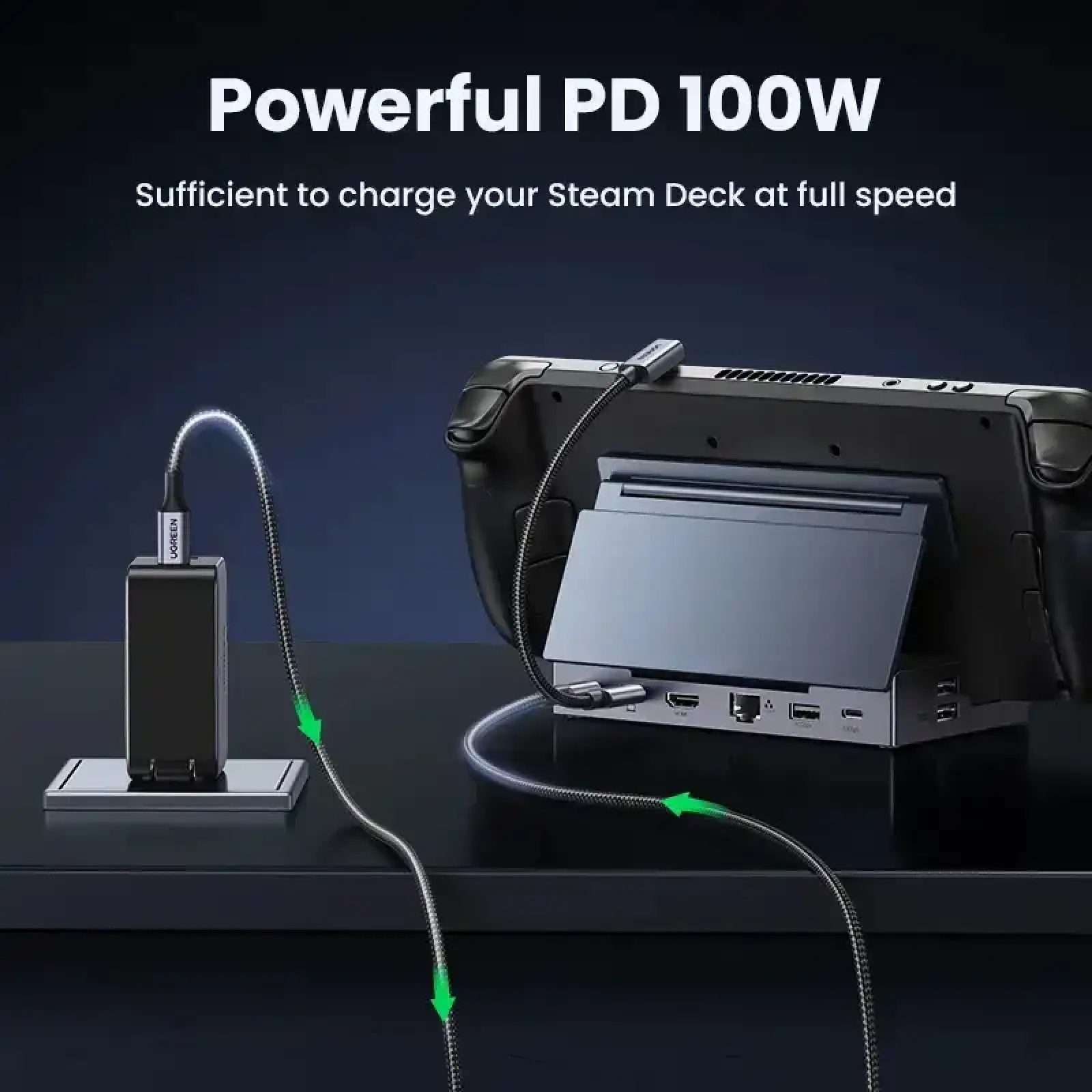 Док-станція UGREEN 9-in-1 USB C Docking Station Black CM800 (25869)
